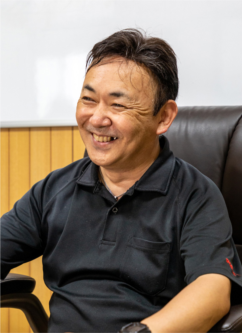 代表取締役社長 松岡 裕巳の写真